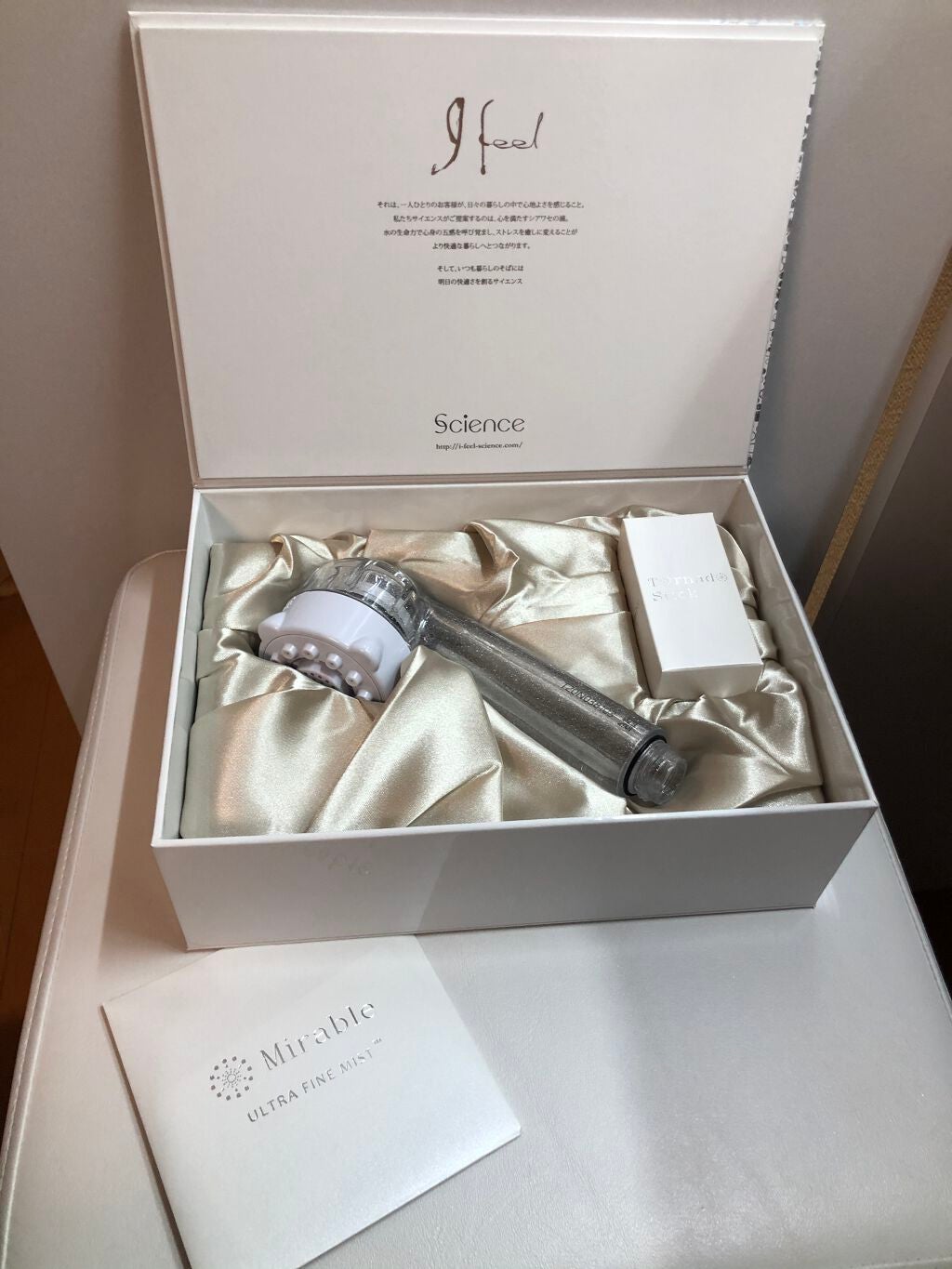 ウルトラファインミスト ミラブルプラス/ミラブル/シャワーヘッドを使ったクチコミ(1枚目)