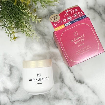 薬用リンクルホワイトクリーム/明色/フェイスクリームを使ったクチコミ(1枚目)