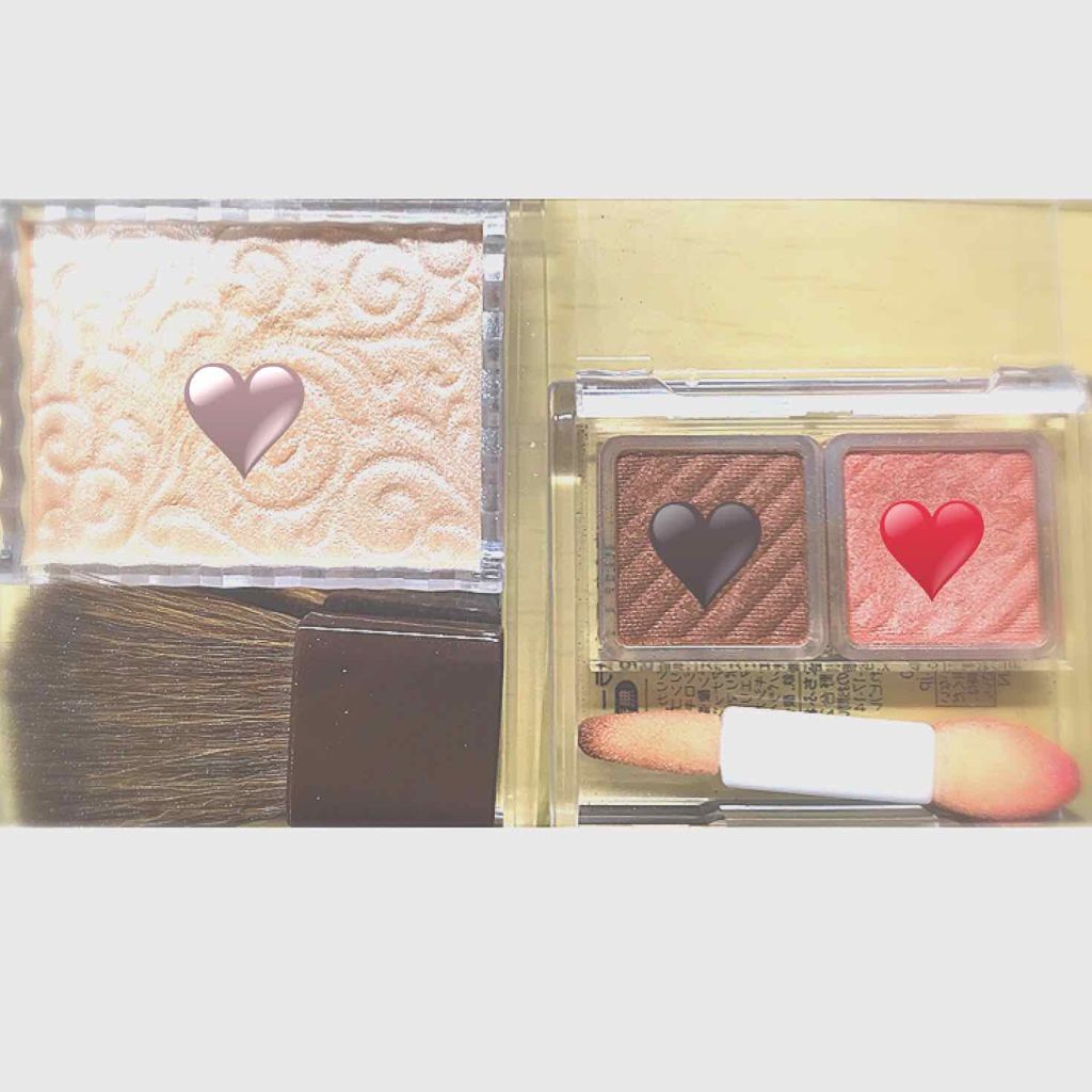 アイ カラー(チップ付)/ちふれ/アイシャドウパレットを使ったクチコミ(2枚目)