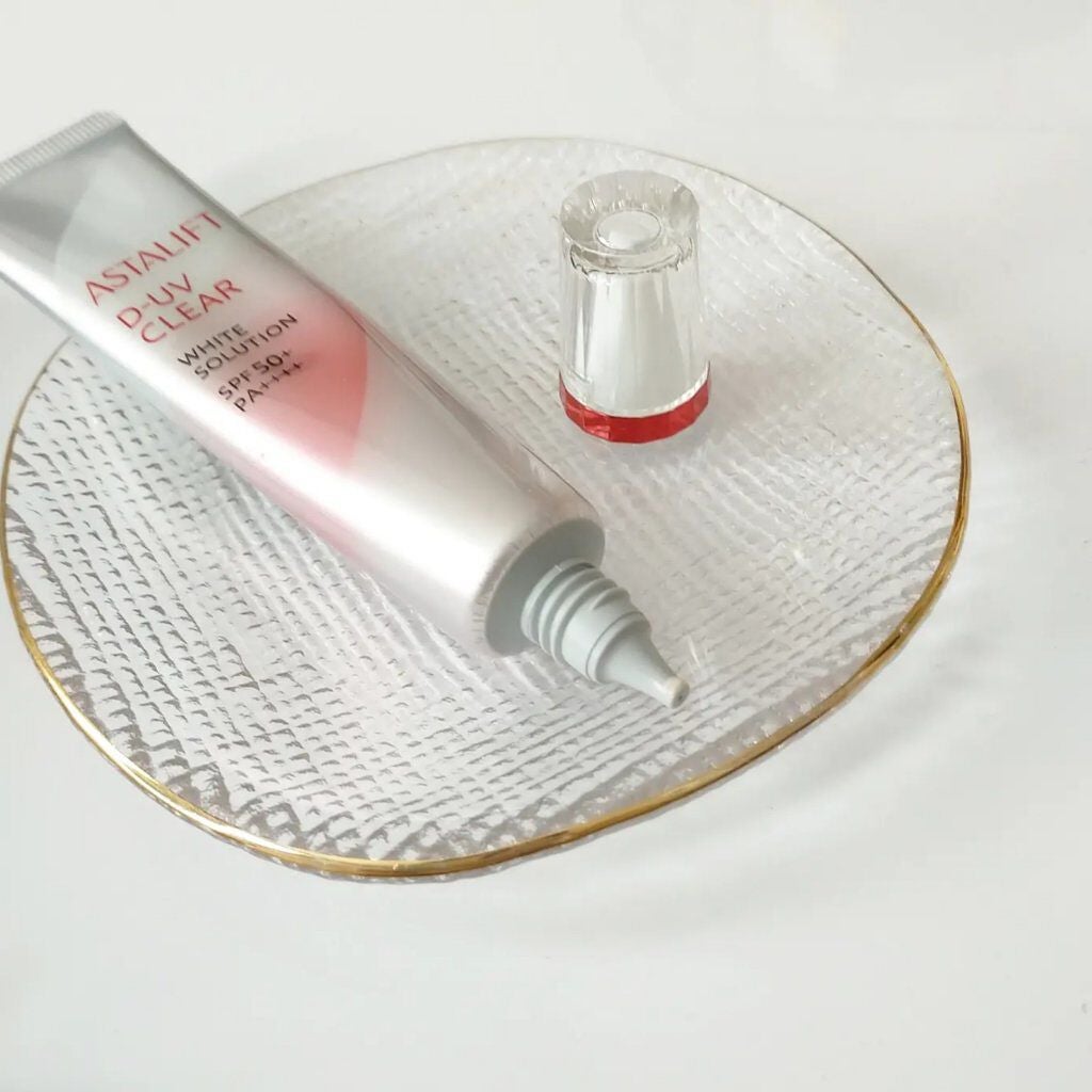 D-UVクリア ホワイトソリューション/アスタリフト/日焼け止めクリームを使ったクチコミ(3枚目)