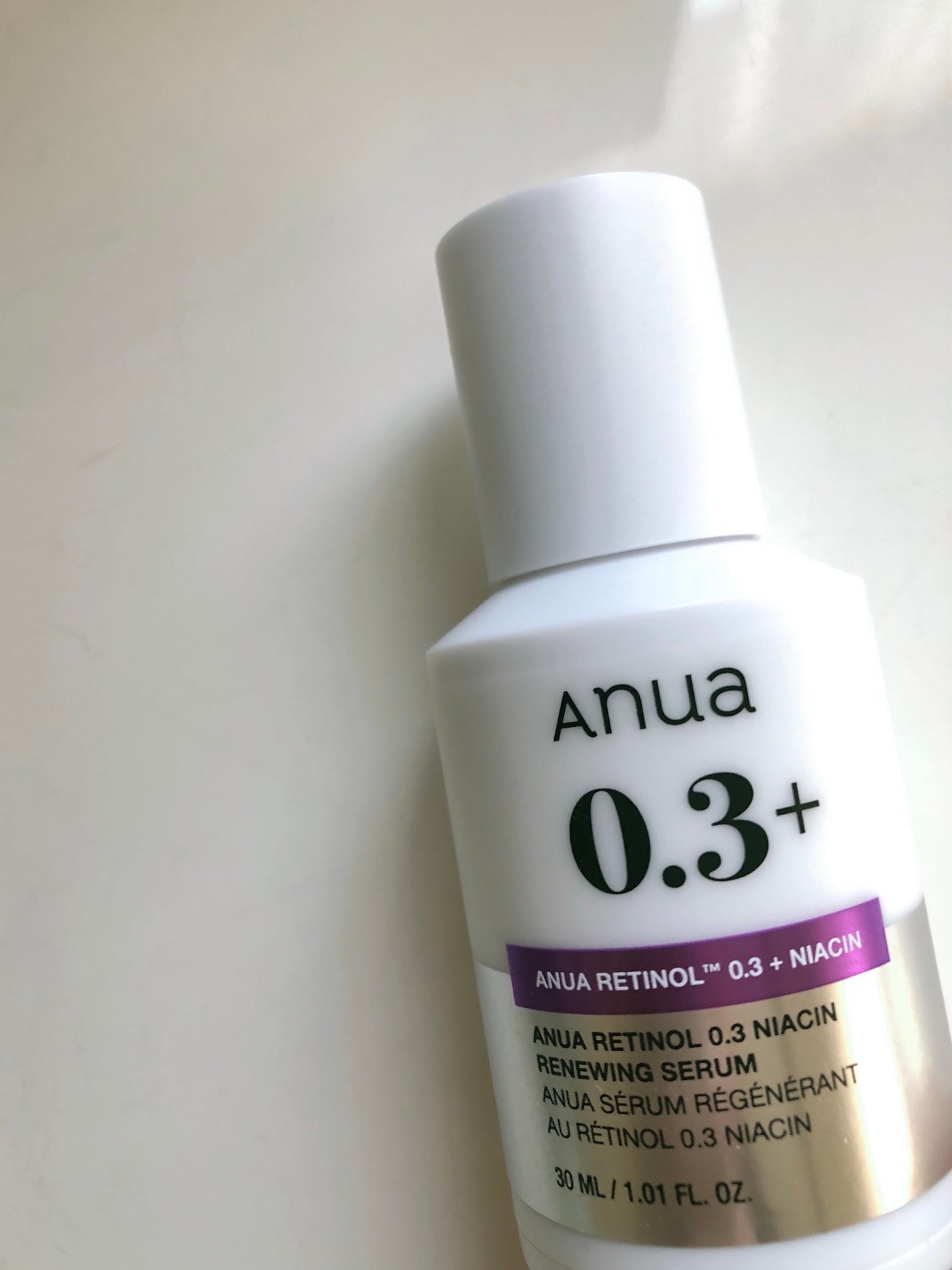 レチノール0.3 ナイアシンリニューイングセラム/Anua/美容液を使ったクチコミ(1枚目)