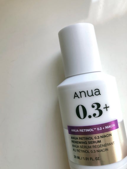 レチノール0.3 ナイアシンリニューイングセラム/Anua/美容液を使ったクチコミ(1枚目)