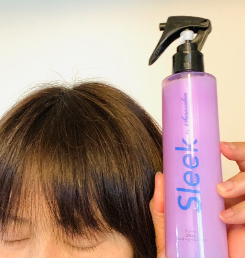 スリーク by サラサロン 3Wayミルキーオイルミストのクチコミ「スリークｂｙサラサロン　３Ｗａｙミルキーオイルミストの紹介です

こちらはうねりくせ毛ダメージ.....」（3枚目）
