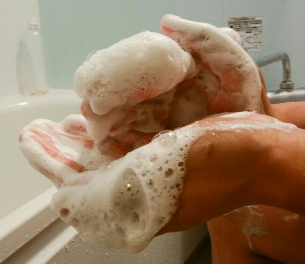 いいじゃんガスール石鹸/イーキューブ/洗顔石鹸を使ったクチコミ（2枚目）