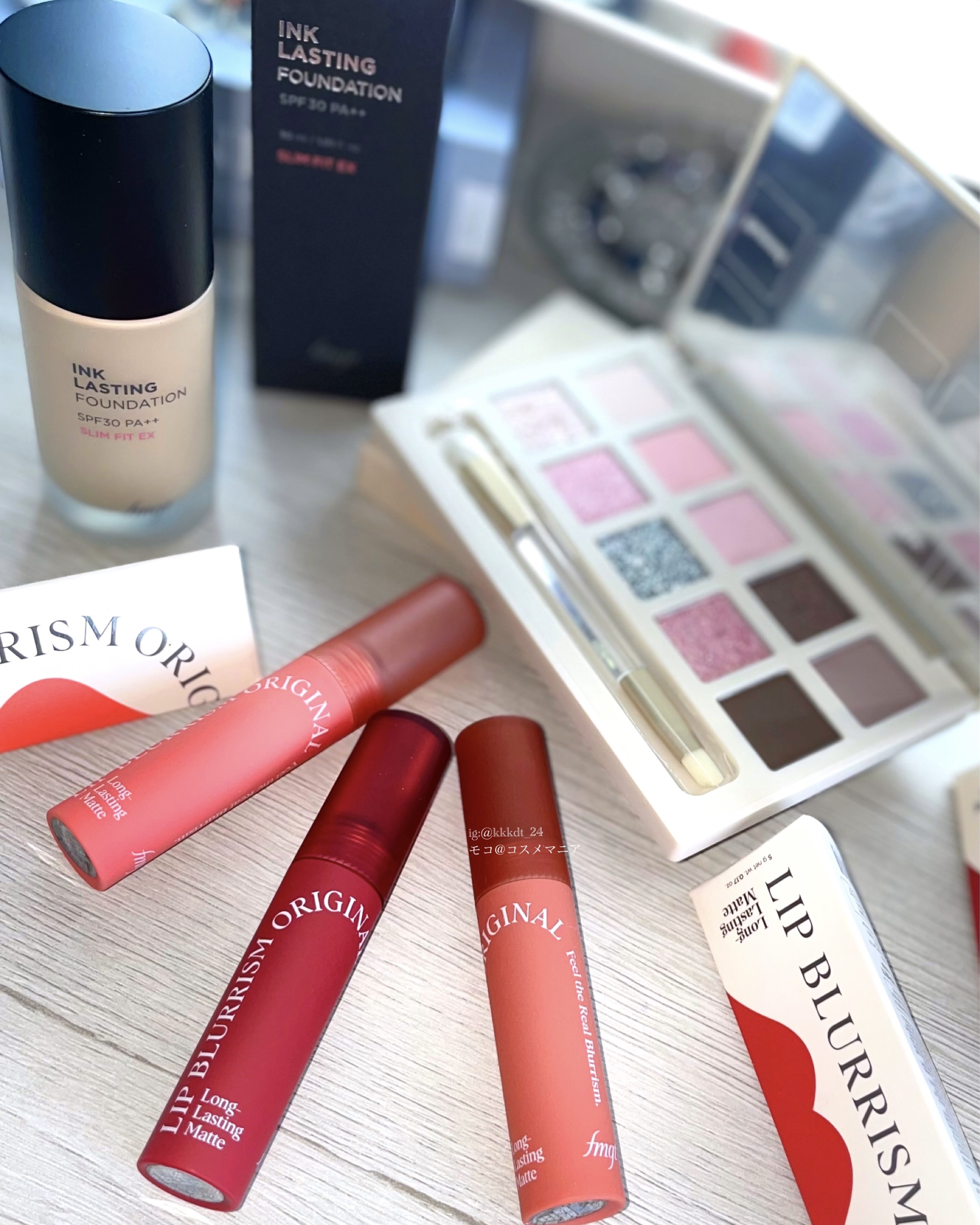 インクラスティングファンデーション スリムフィットEX/THE FACE SHOP/リキッドファンデーションを使ったクチコミ（2枚目）