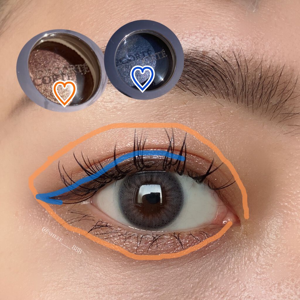 アイグロウ ジェム/DECORTÉ/ジェル・クリームアイシャドウを使ったクチコミ(5枚目)