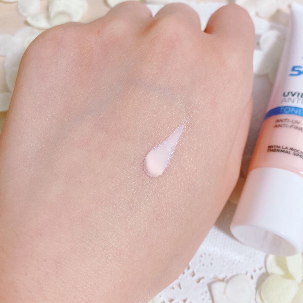 UVイデア XL プロテクショントーンアップ ローズ/ラ ロッシュ ポゼ/日焼け止めクリームを使ったクチコミ（3枚目）