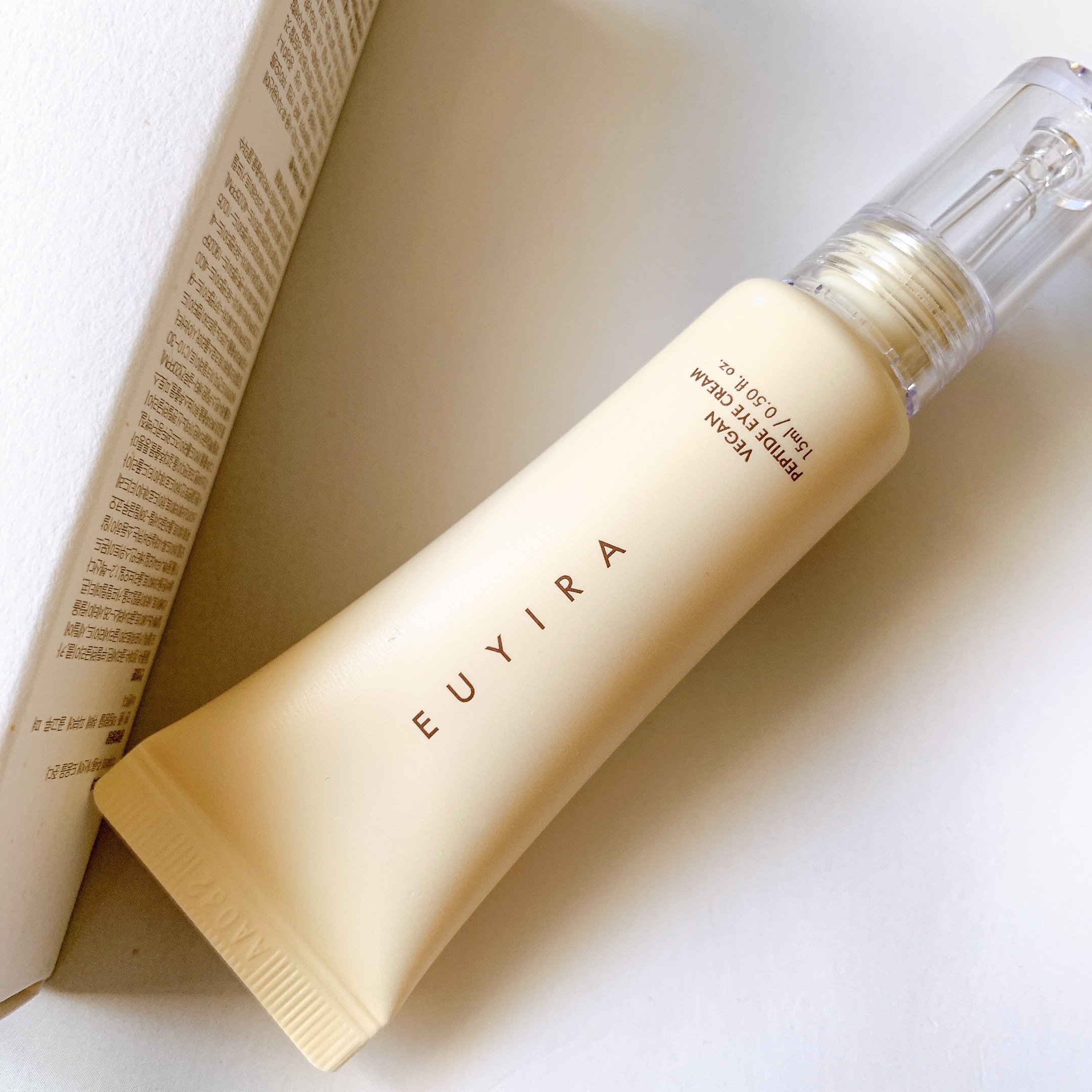 ヴィーガンペプチド アイクリーム/EUYIRA/アイケア・アイクリームを使ったクチコミ（1枚目）