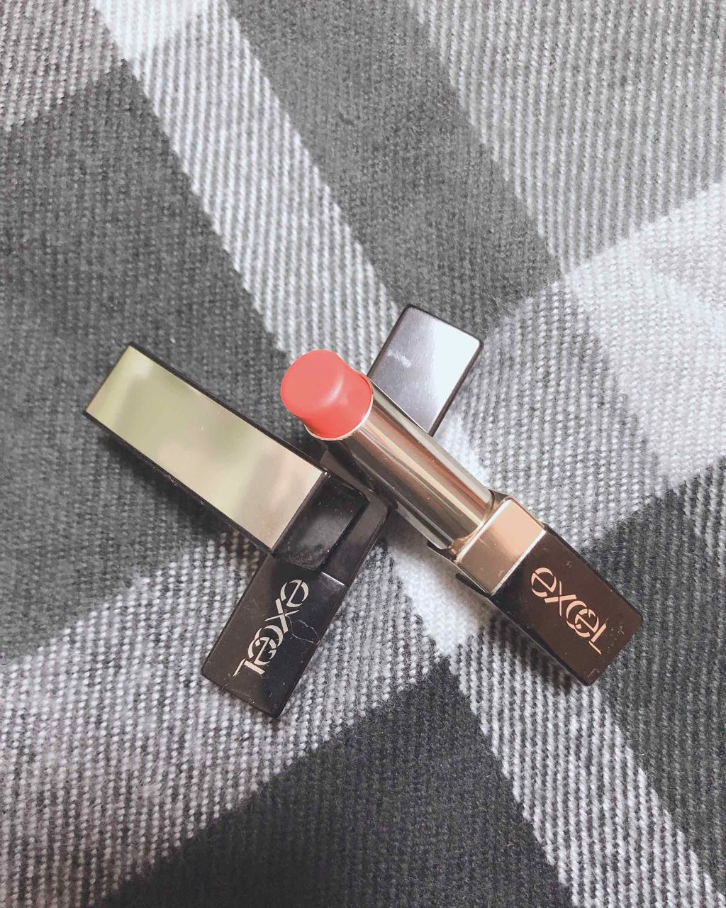 グレイズバームリップ/excel/口紅を使ったクチコミ(2枚目)