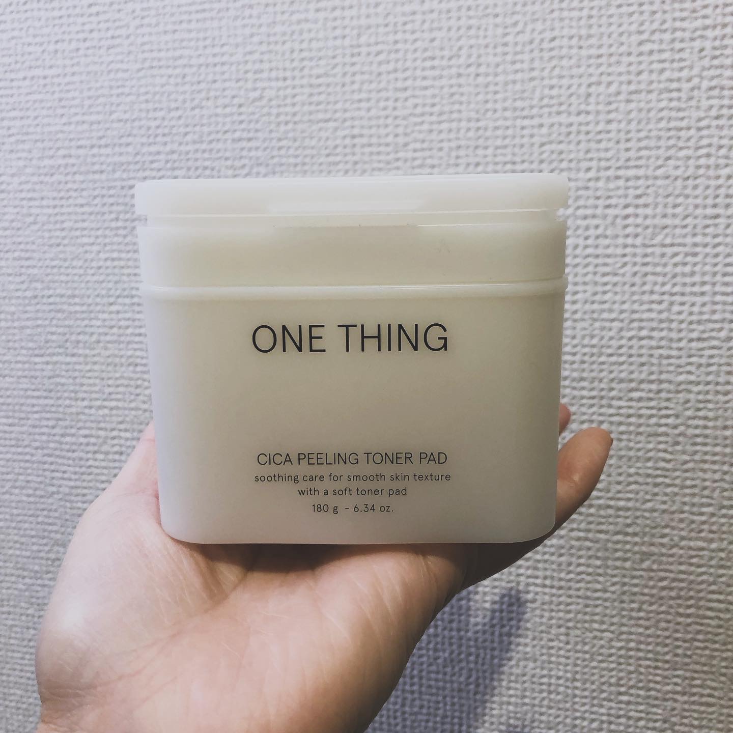 シカピーリングトナーパッド/ONE THING/トナーパッドを使ったクチコミ（1枚目）