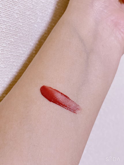 ジューシーラスティングティント/rom&nd/リップティントを使ったクチコミ(3枚目)