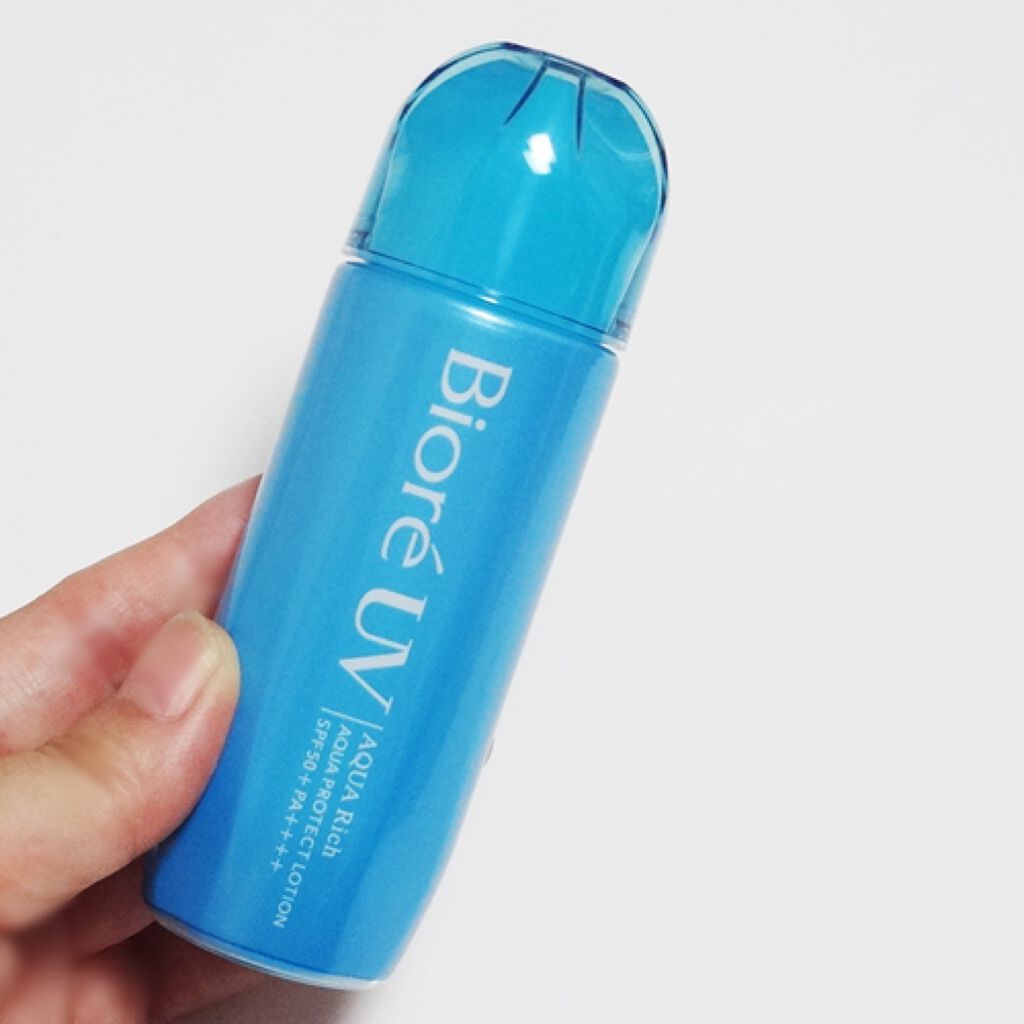 ビオレUVアクアリッチ アクアプロテクトローション（水層パックUV)/ビオレ/日焼け止め・UVケアを使ったクチコミ（1枚目）