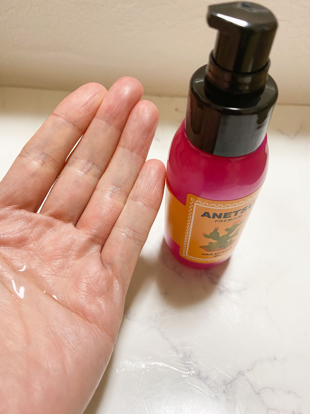 アネツプレミアムヘアエッセンス/ANETSU/ヘアオイルを使ったクチコミ（3枚目）