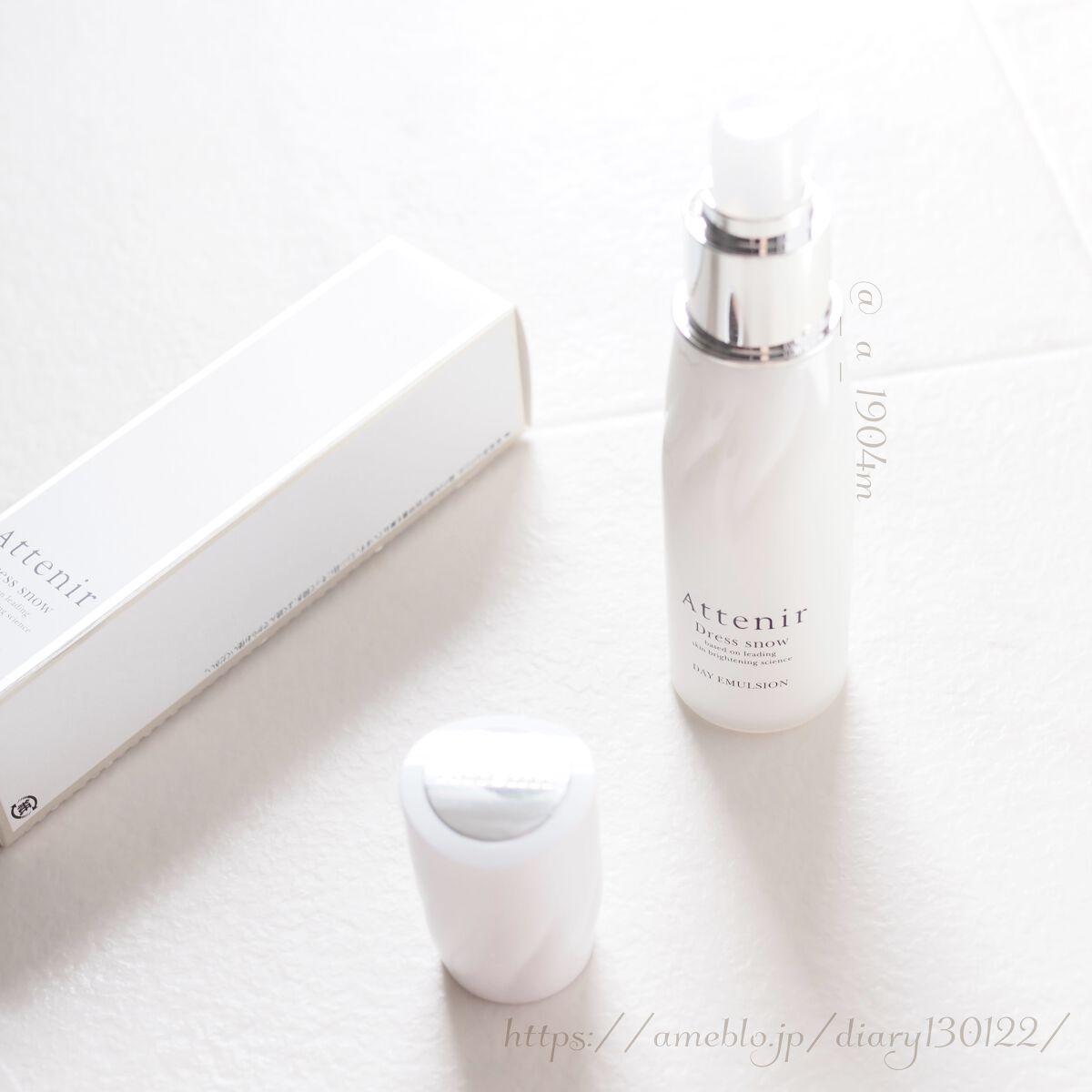 ドレススノー デイエマルジョン【医薬部外品】 /アテニア/乳液を使ったクチコミ（2枚目）