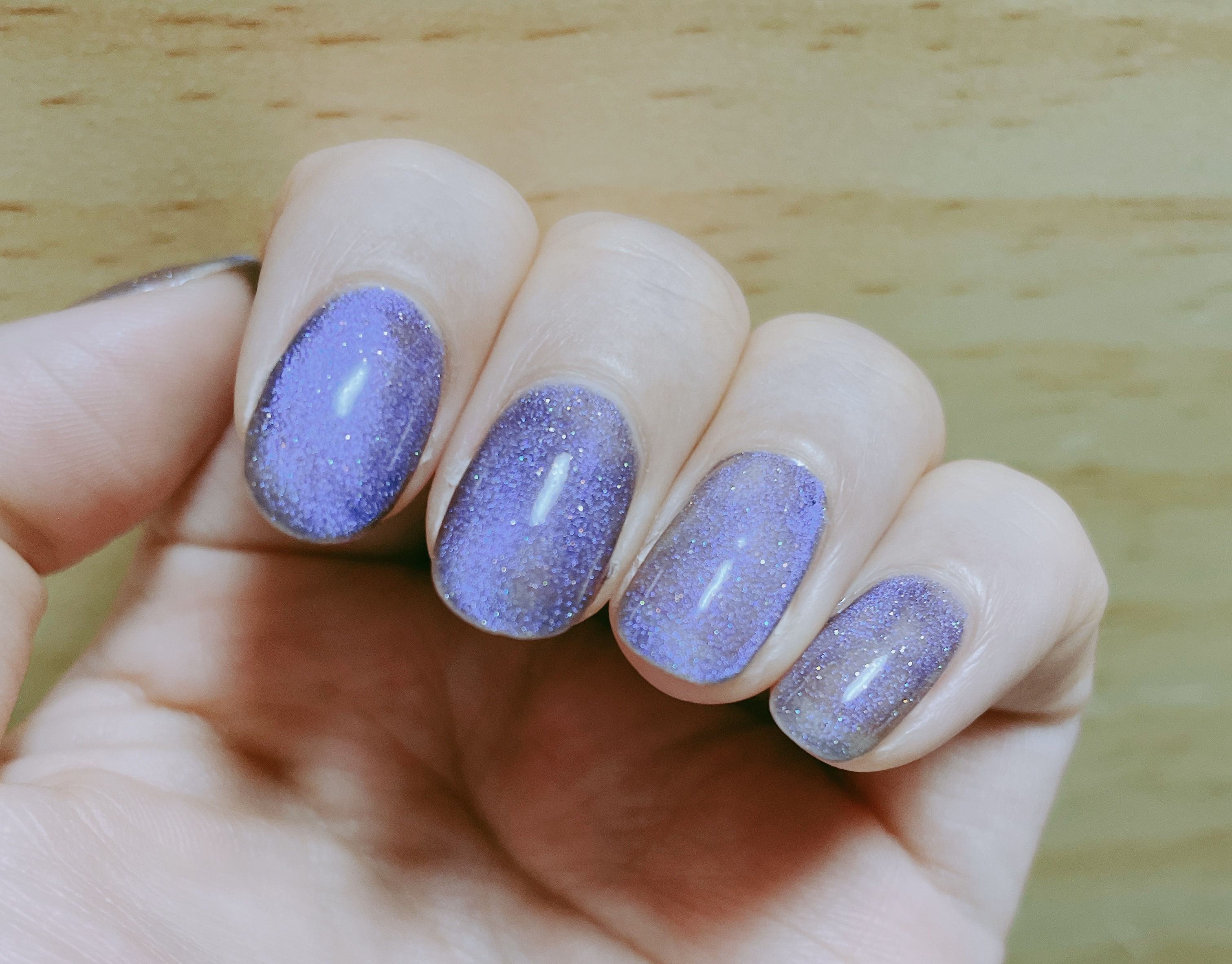 ウィークリージェル NE-7 ミッドナイトスリープ(Midnight Sleep)/HOMEI/ジェルネイルを使ったクチコミ（2枚目）