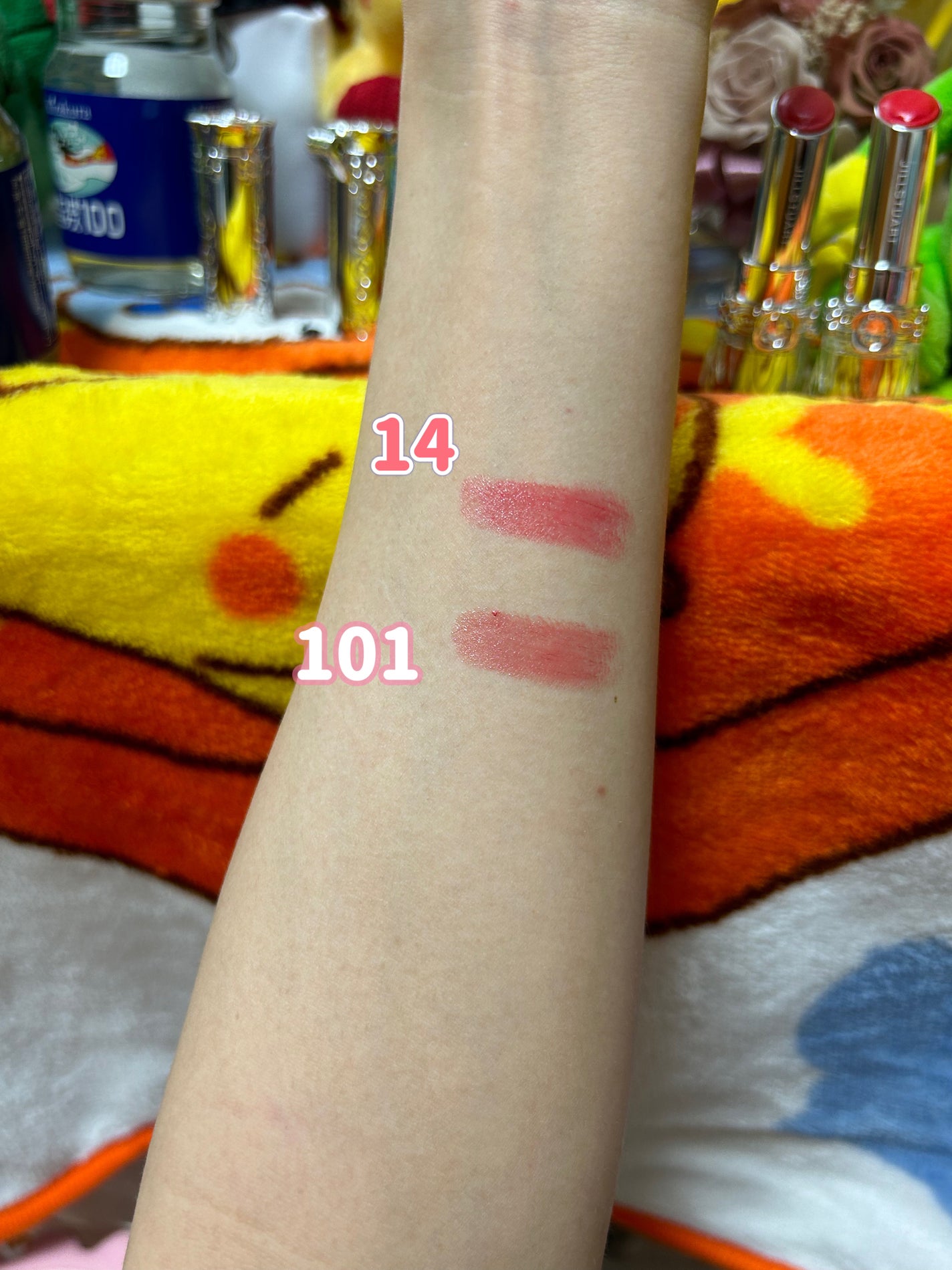 ジルスチュアート リップブロッサム グロウ/JILL STUART/口紅を使ったクチコミ(5枚目)