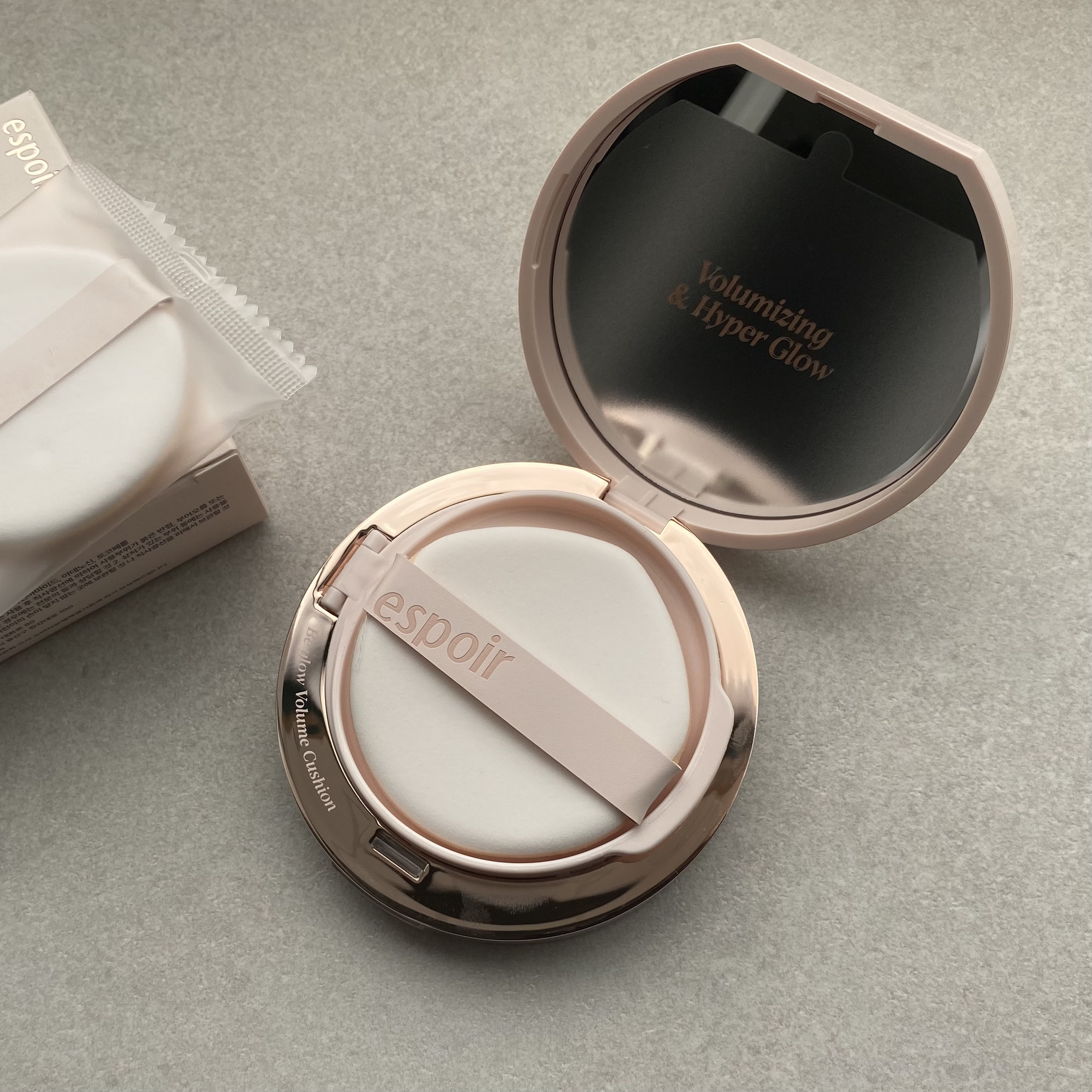エスポア ビーグロー ボリュームクッション/espoir/クッションファンデーションを使ったクチコミ（2枚目）