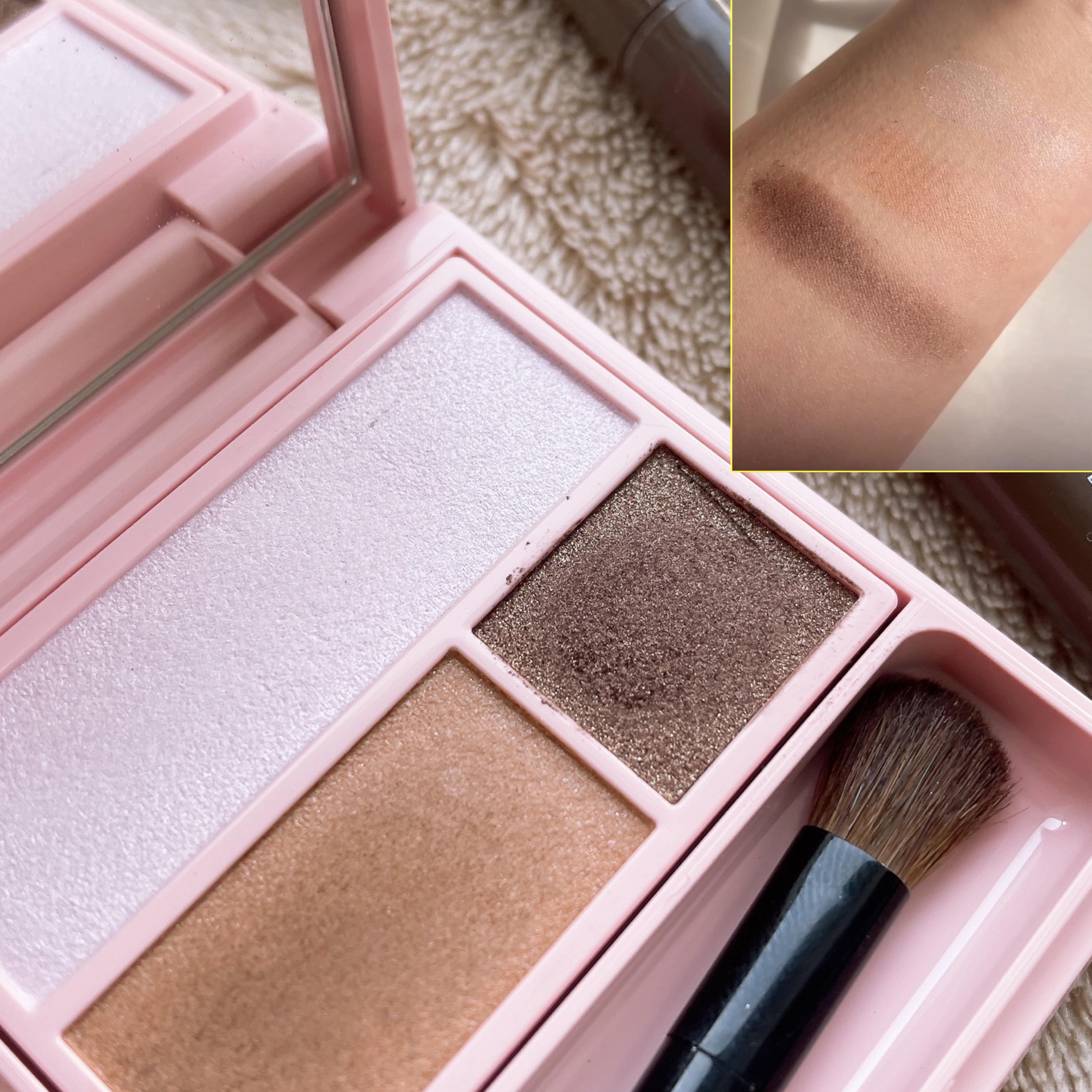 フーミー アイシャドウパレット/WHOMEE/アイシャドウパレットを使ったクチコミ（2枚目）