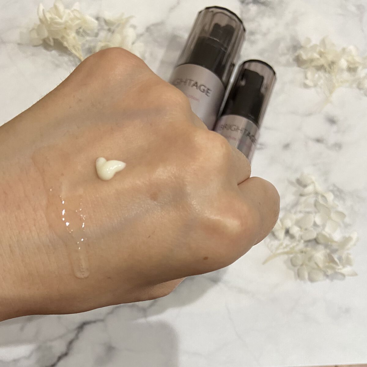 リフトホワイト パーフェクション/BRIGHTAGE/美容液を使ったクチコミ（2枚目）