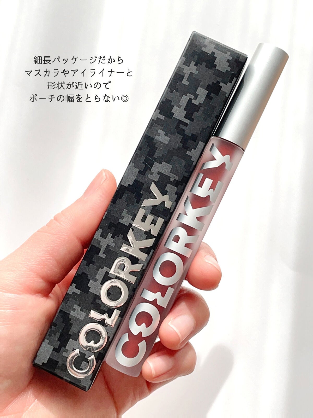 ベルベットマットティント/COLORKEY/口紅を使ったクチコミ(2枚目)