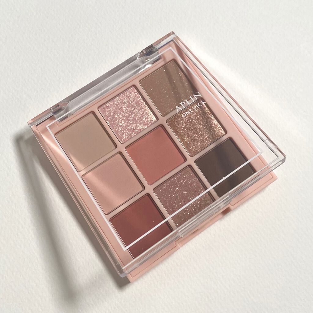 ワンピックアイシャドウパレット/APLIN/アイシャドウパレットを使ったクチコミ（2枚目）