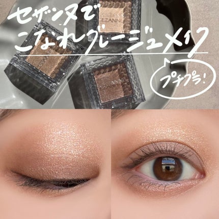 シングルカラーアイシャドウ/CEZANNE/単色アイシャドウを使ったクチコミ(1枚目)