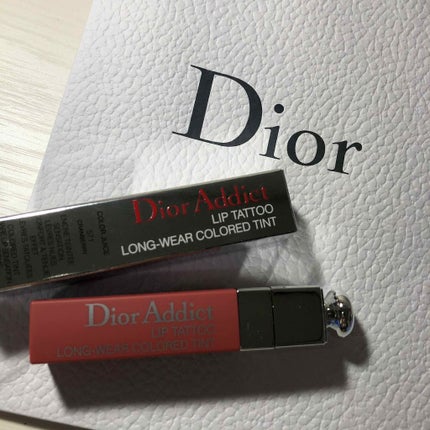 【旧】ディオール アディクト リップ ティント/Dior/リップグロスを使ったクチコミ(1枚目)