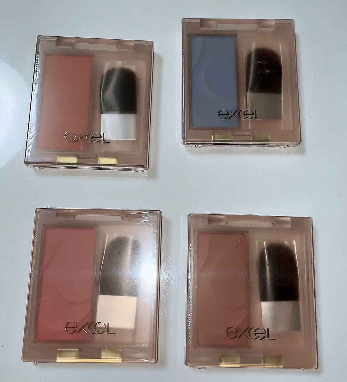 シームレストーン ブラッシュ/excel/パウダーチークを使ったクチコミ（1枚目）