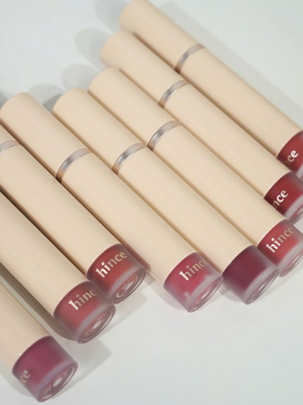 スリムフィットリキッドベルベット/hince/口紅を使ったクチコミ(3枚目)