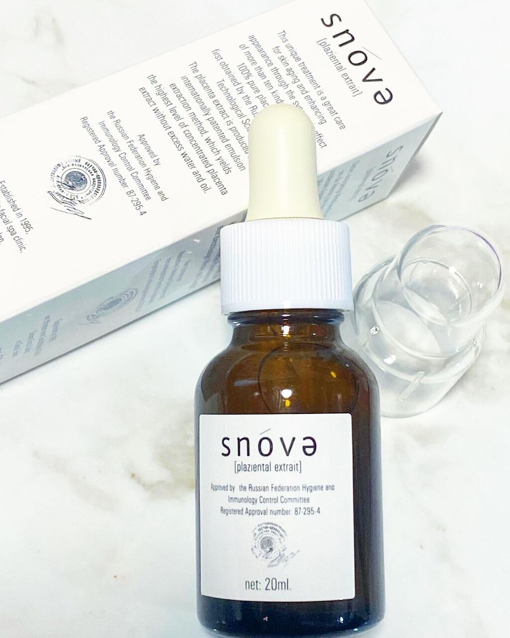 プラツェンタール エキストレ/スノーヴァ/美容液を使ったクチコミ（2枚目）