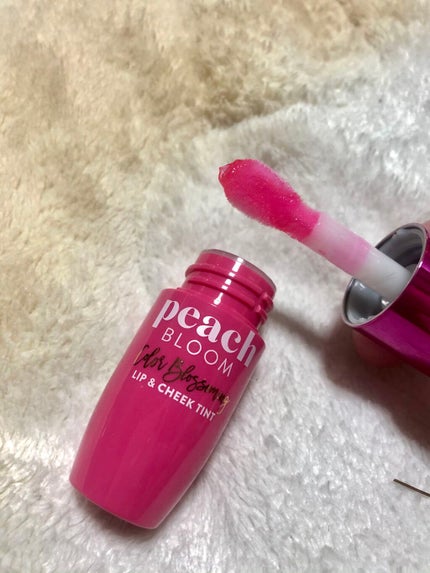 ピーチブルーム リップ & チーク ティント/Too Faced/リキッドチークを使ったクチコミ(2枚目)