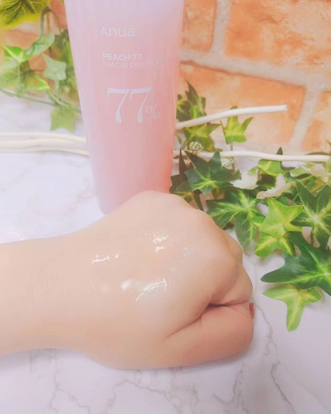 桃77％ナイアシンエッセンストナー 250ml/Anua/化粧水を使ったクチコミ（2枚目）