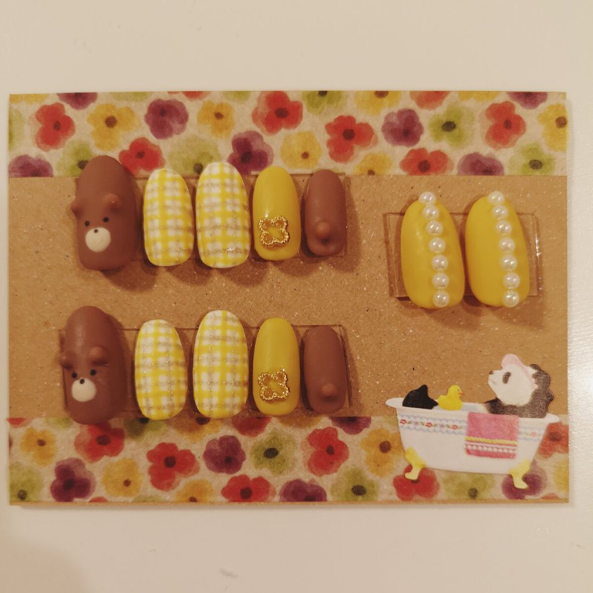 ジェルネイル(ライト対応)/セリア/ジェルネイルを使ったクチコミ(1枚目)