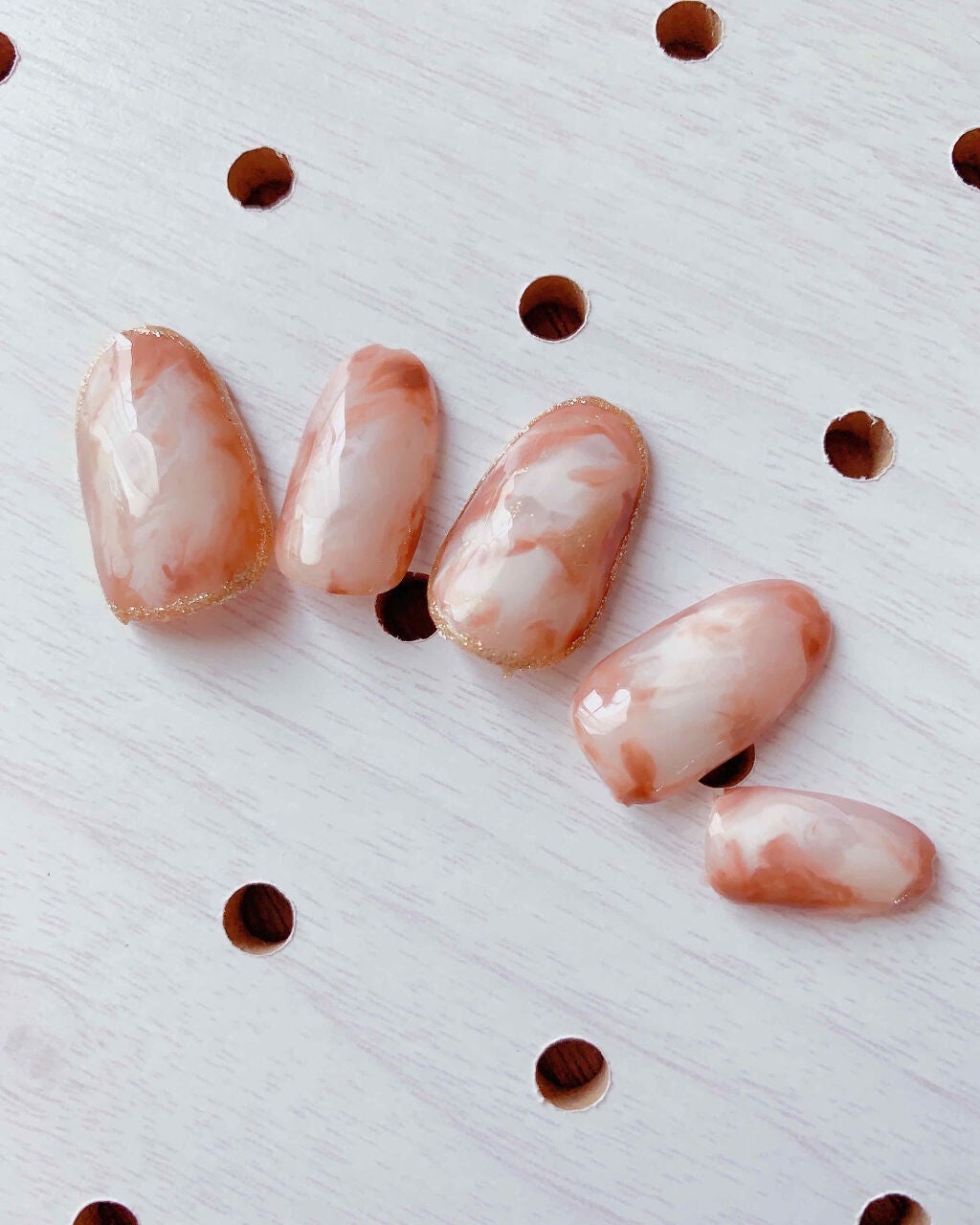 ジェルネイル(ライト対応)/セリア/ジェルネイルを使ったクチコミ(4枚目)