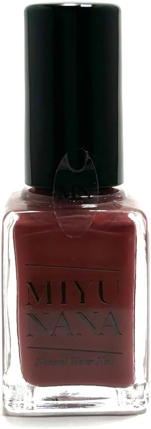 ナチュラルウォーターネイル ワインレッド