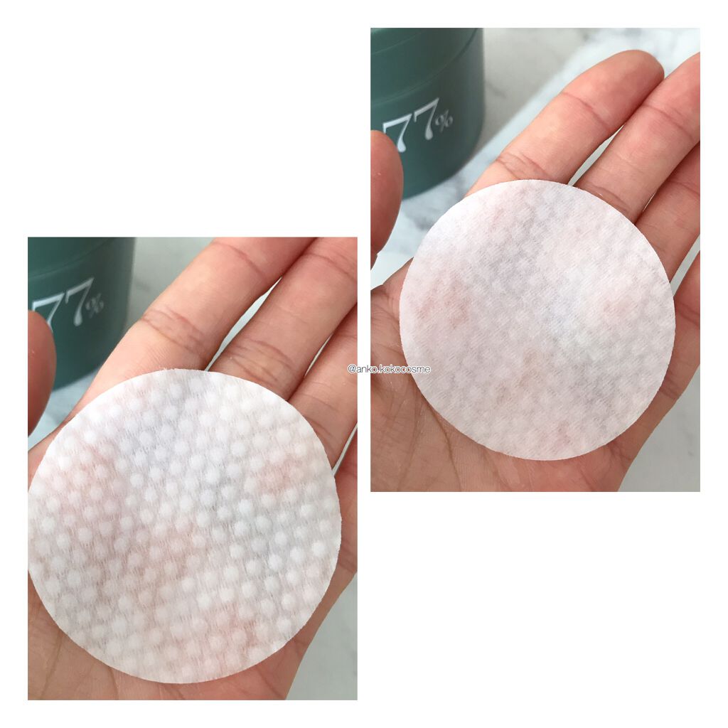 ドクダミ77%クリアパッド/Anua/トナーパッドを使ったクチコミ（3枚目）