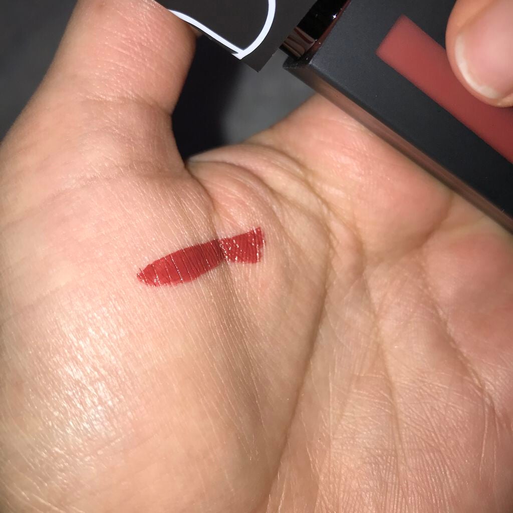 パワーマットリップピグメント/NARS/口紅を使ったクチコミ(2枚目)