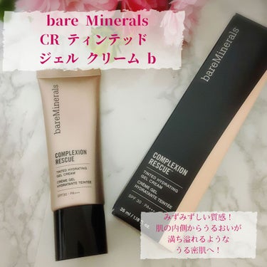 CR ティンテッド ジェル クリーム b/bareMinerals/クリーム・エマルジョンファンデーションを使ったクチコミ（1枚目）