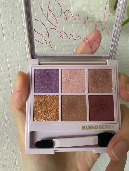 オーラクリエイション/BLEND BERRY/アイシャドウパレットを使ったクチコミ(2枚目)