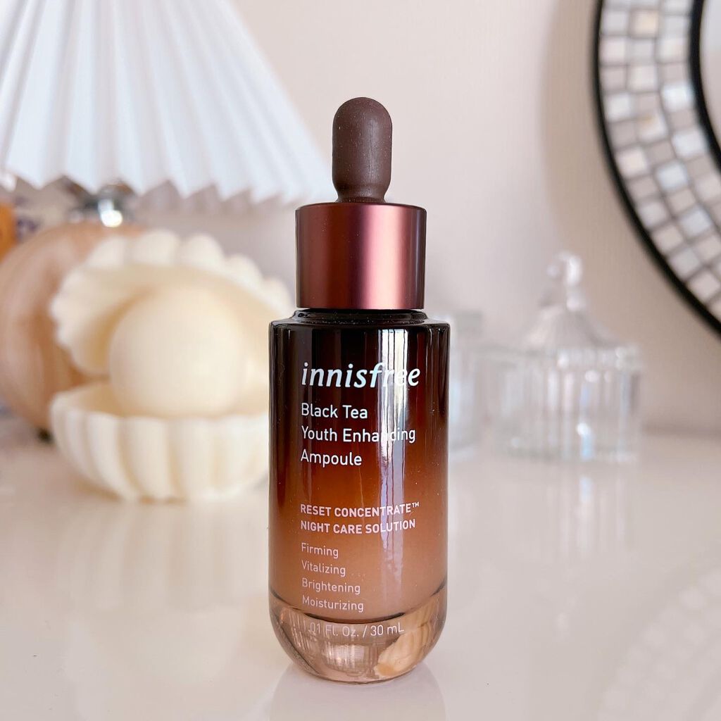 ブラックティー ユース セラム/innisfree/美容液を使ったクチコミ(4枚目)