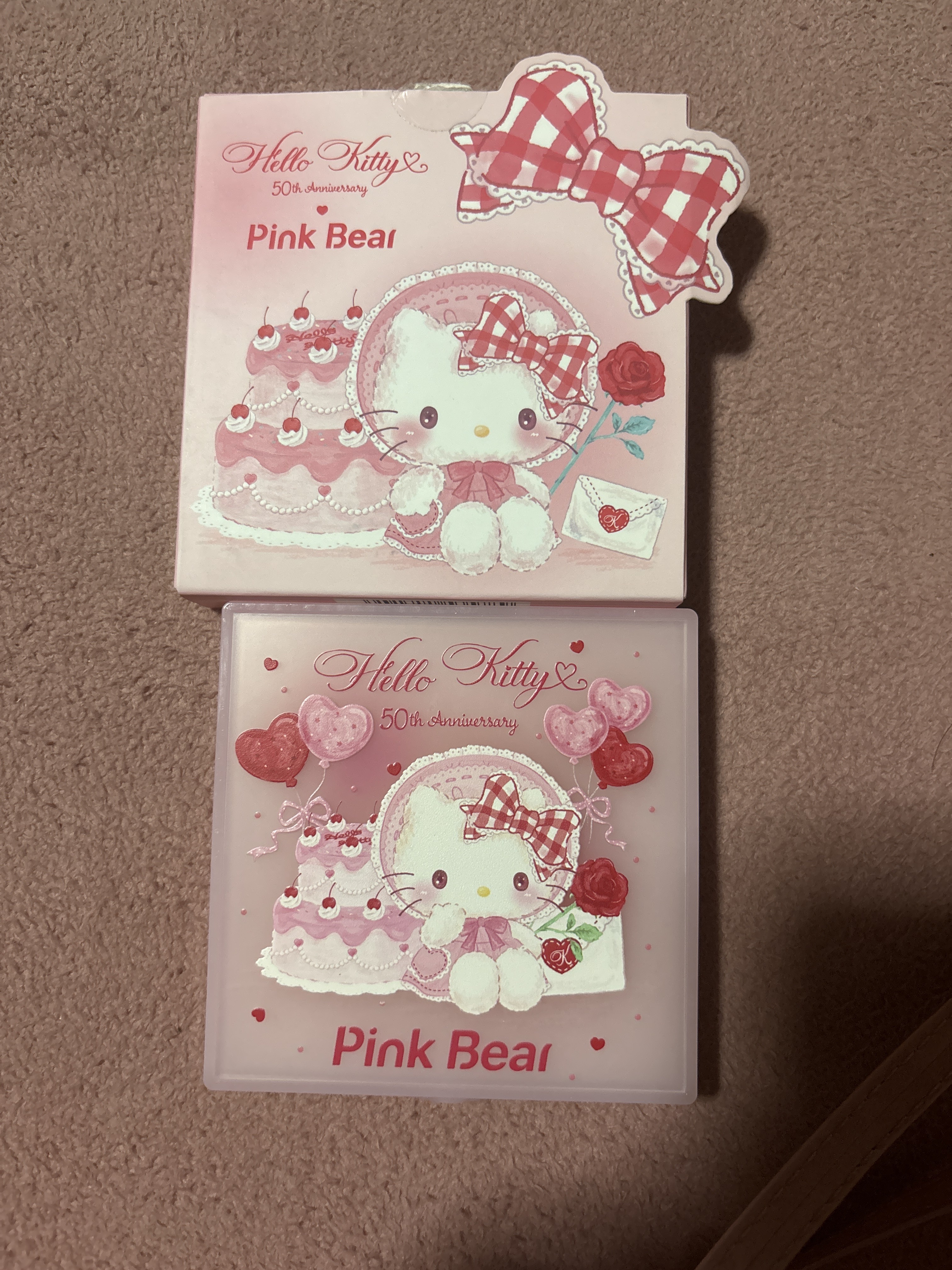 ピンクベアアイ&チークパレット/ピンクベア/アイシャドウパレットを使ったクチコミ（1枚目）