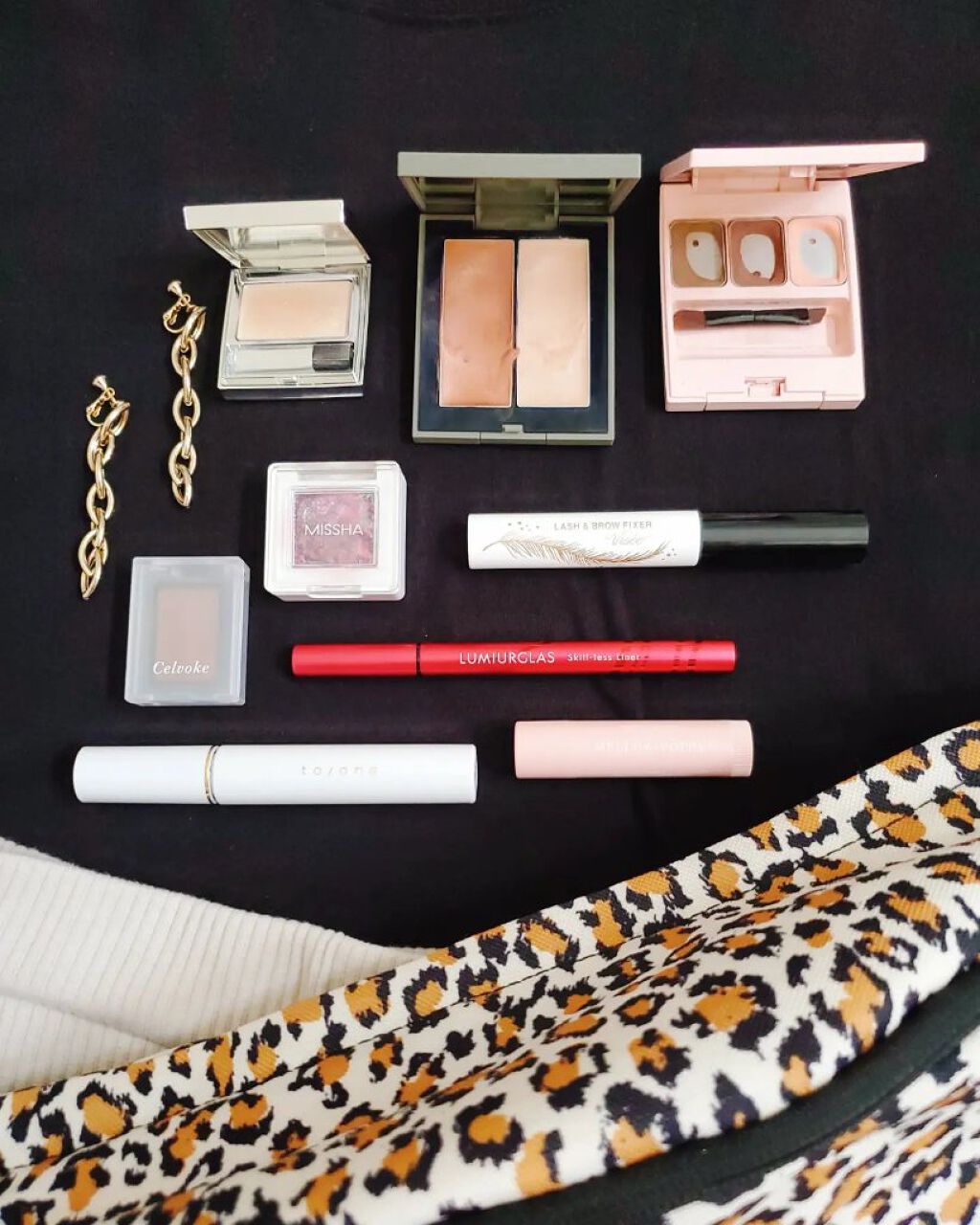 THREE シマリング グロー デュオ/THREE/クリームハイライトを使ったクチコミ（2枚目）