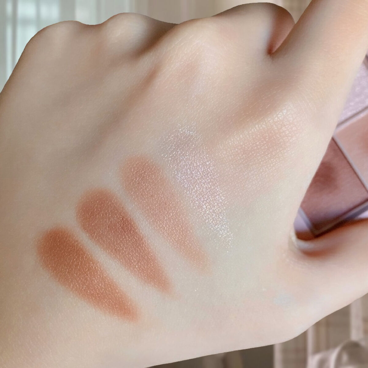シルキースフレアイズ（マットタイプ）/キャンメイク/アイシャドウパレットを使ったクチコミ（3枚目）