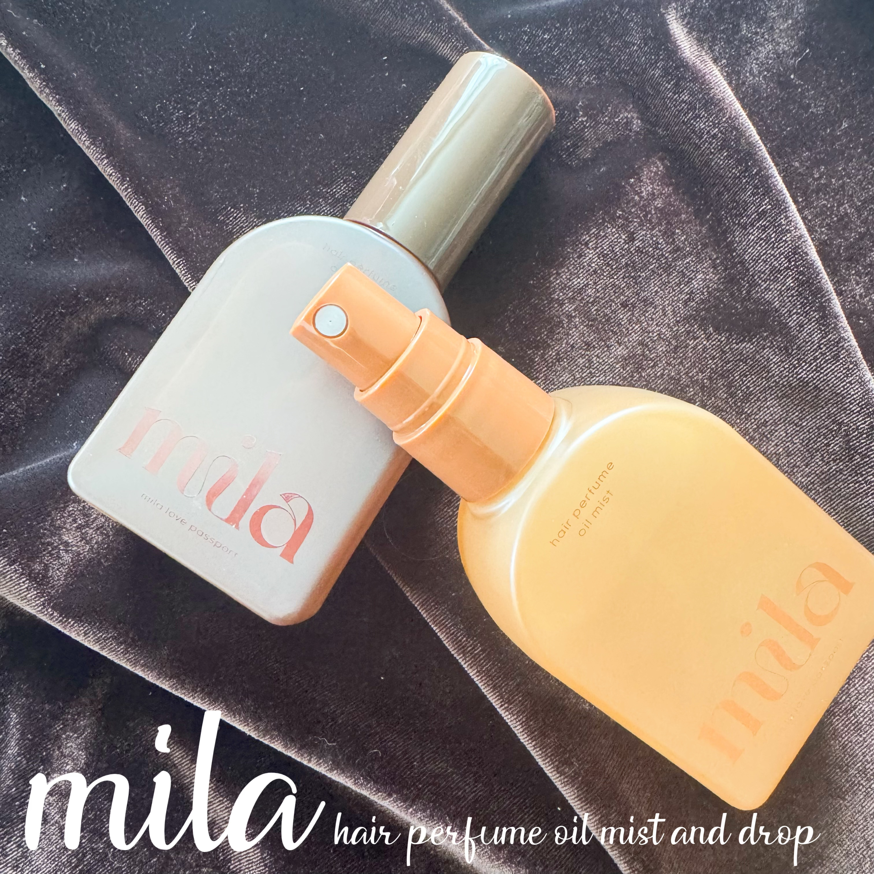 ミラ パフューム オイル ミスト/ラブパスポート/ヘアオイルを使ったクチコミ（3枚目）