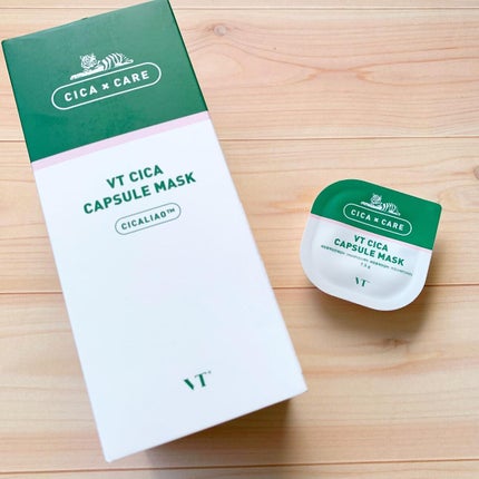 CICA カプセルマスク/VT/洗い流すパック・マスクを使ったクチコミ(1枚目)