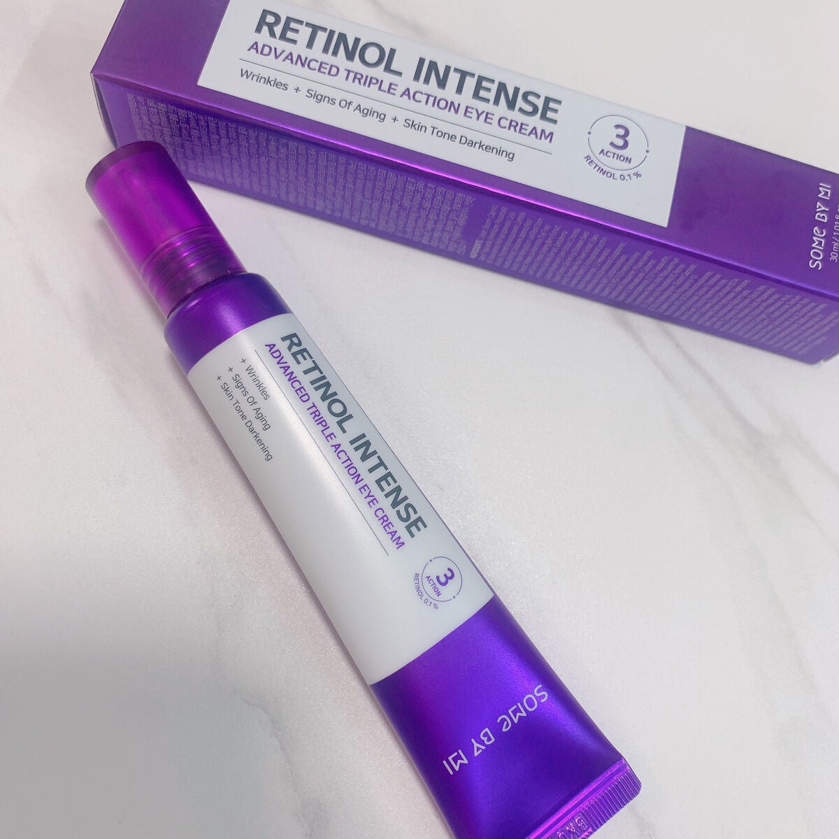 レチノールインテンシブ アドバンスドトリプルアクションアイクリーム/SOME BY MI/アイケア・アイクリームを使ったクチコミ(4枚目)
