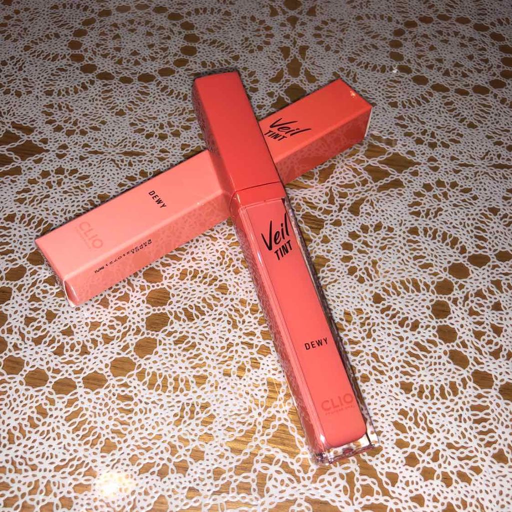 ベール ティント デューイ 06 ROSE MILKTEA/CLIO/口紅を使ったクチコミ（1枚目）
