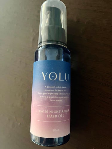 カームナイトリペアヘアオイル
しっとりした仕上がりになります。
アホ毛も落ち着きます。
#YOLU