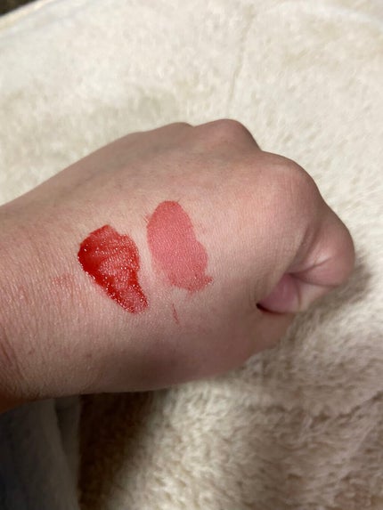 ジューシーラスティングティント/rom&nd/リップティントを使ったクチコミ(4枚目)