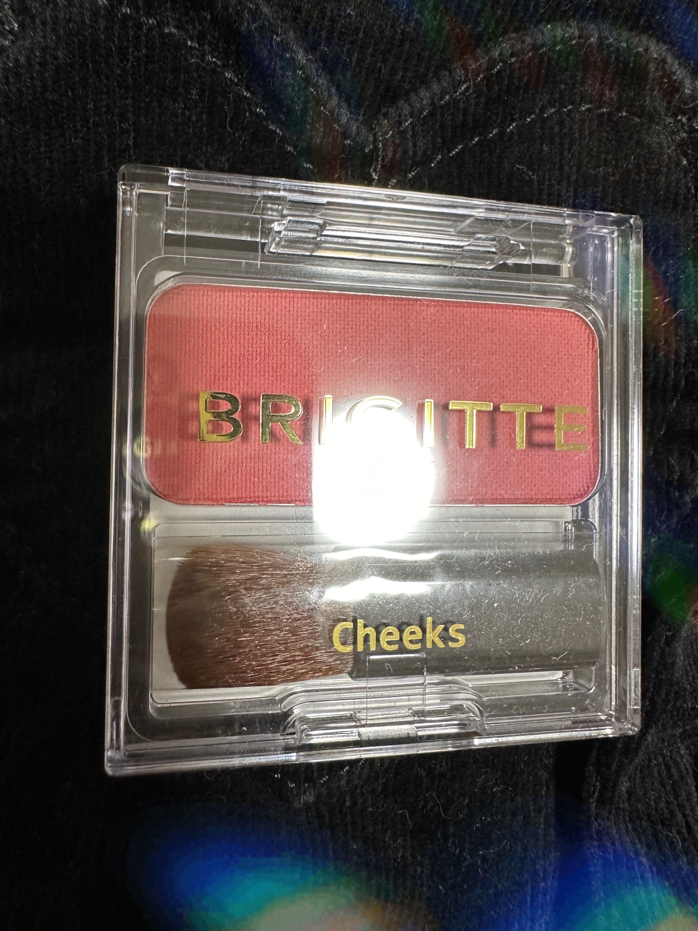 ブリジットNパウダーチーク/しまむら/パウダーチークを使ったクチコミ（1枚目）